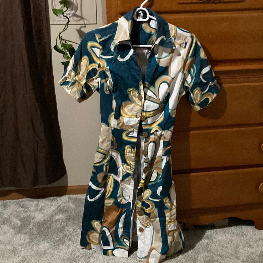 Button down dress